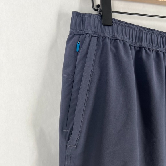 Janji Transit Tech Running Pants Mens Medium Blue Stretch Mid Rise Athletic Wear - Picture 4 of 14